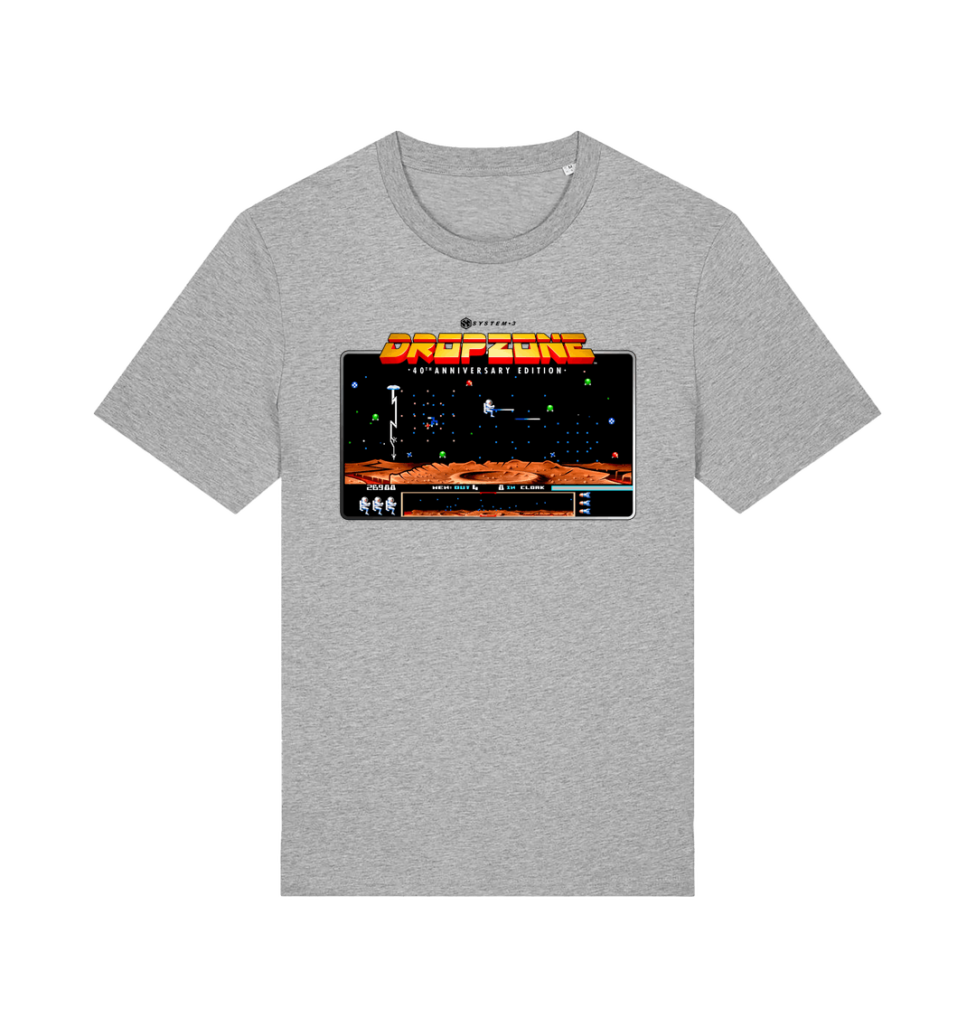 Heather Grey Printed T-shirt