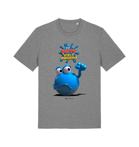 Mid Heather Grey Printed T-shirt