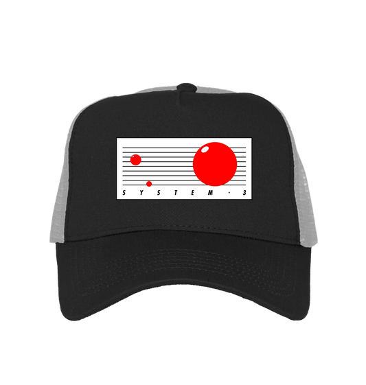 Black/Light Grey Caps