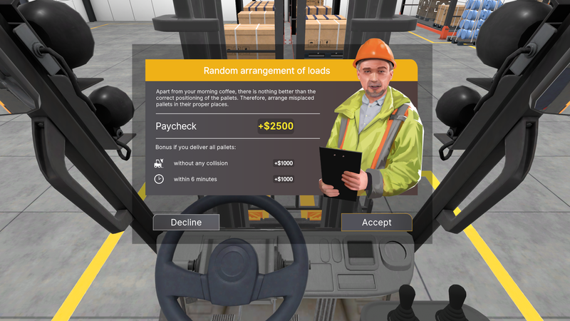 Screenshot of Best Forklift Operator - Nintendo Switch (Switch 2 Compatible)