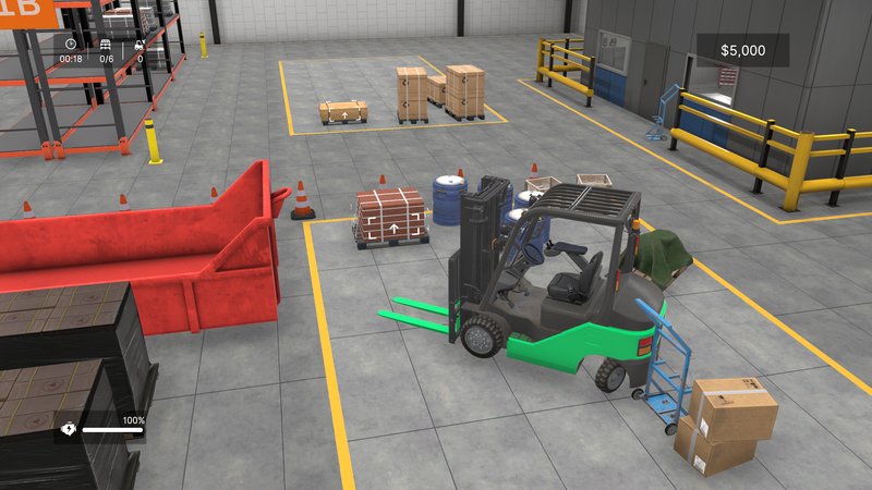 Screenshot of Best Forklift Operator - Nintendo Switch (Switch 2 Compatible)
