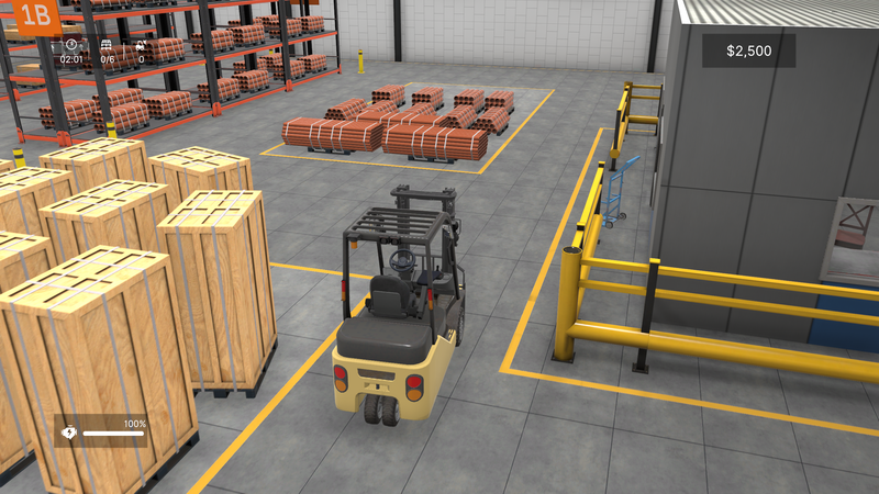 Screenshot of Best Forklift Operator - Nintendo Switch (Switch 2 Compatible)