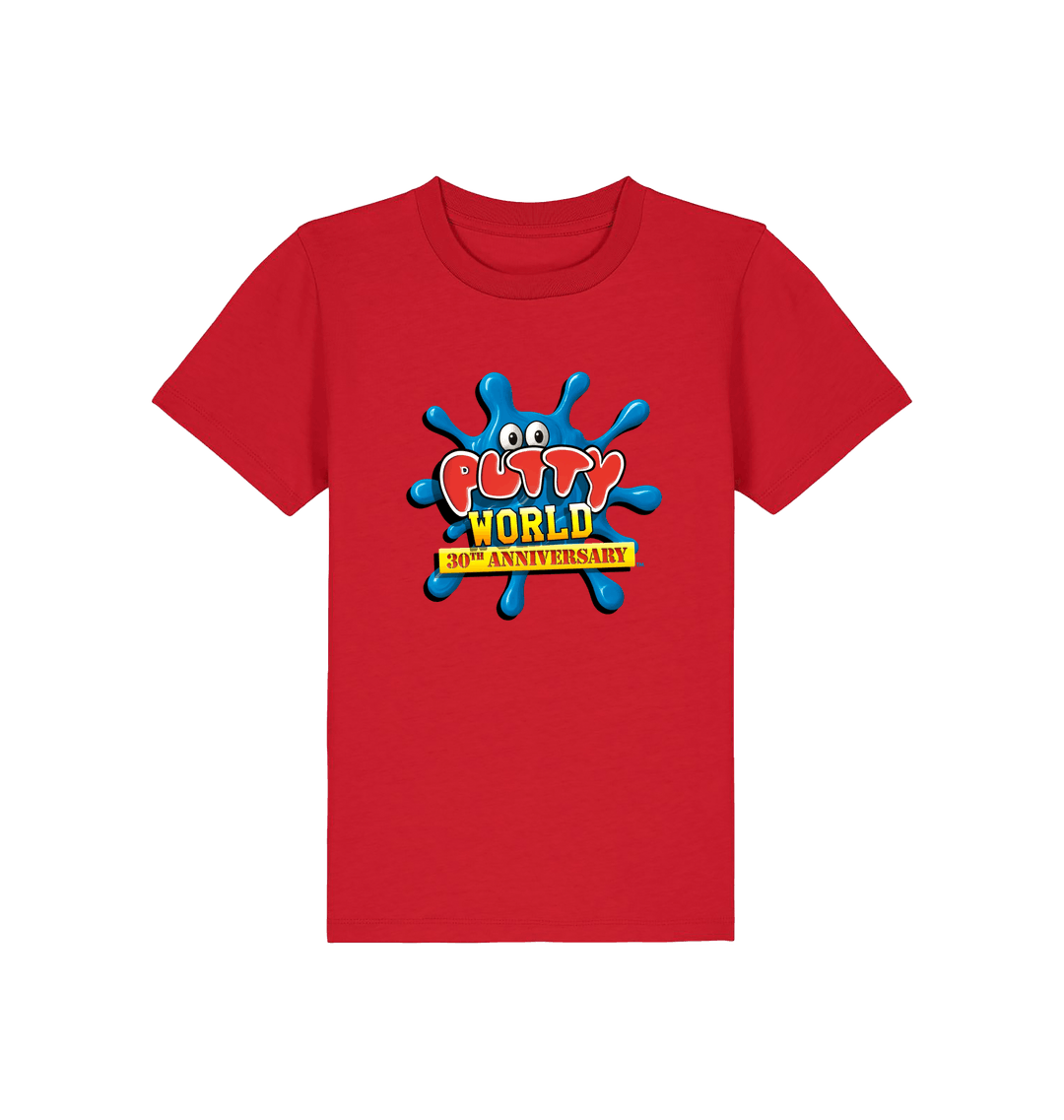 Red Printed Kids T-Shirt