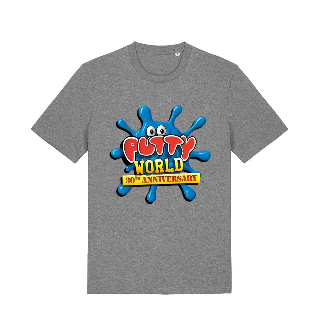 Mid Heather Grey Printed T-shirt
