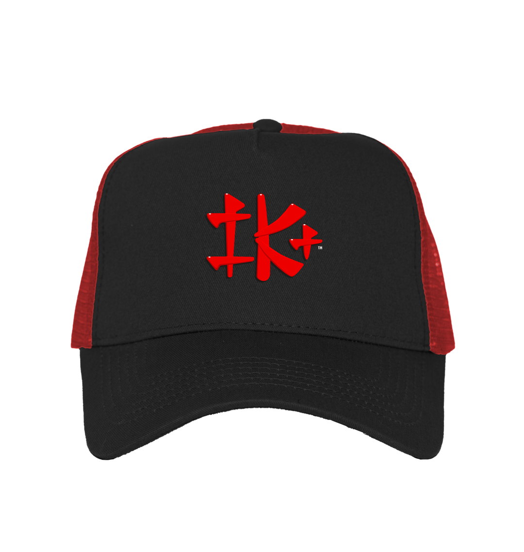 Black/Classic Red Caps