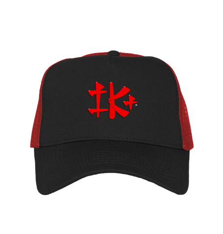 Black/Classic Red Caps