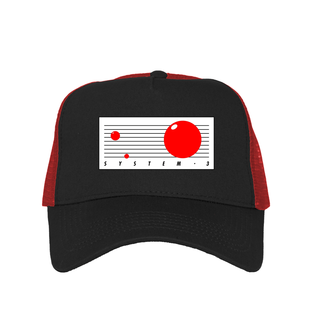 Black/Classic Red Caps