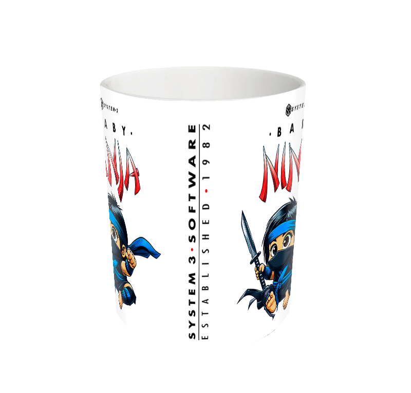 Baby Ninja Mug - Blue Art