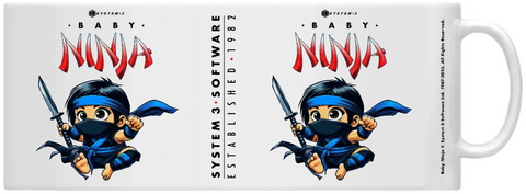 Baby Ninja Mug - Blue Art