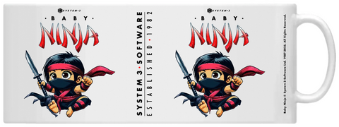 Baby Ninja Mug - Red Art