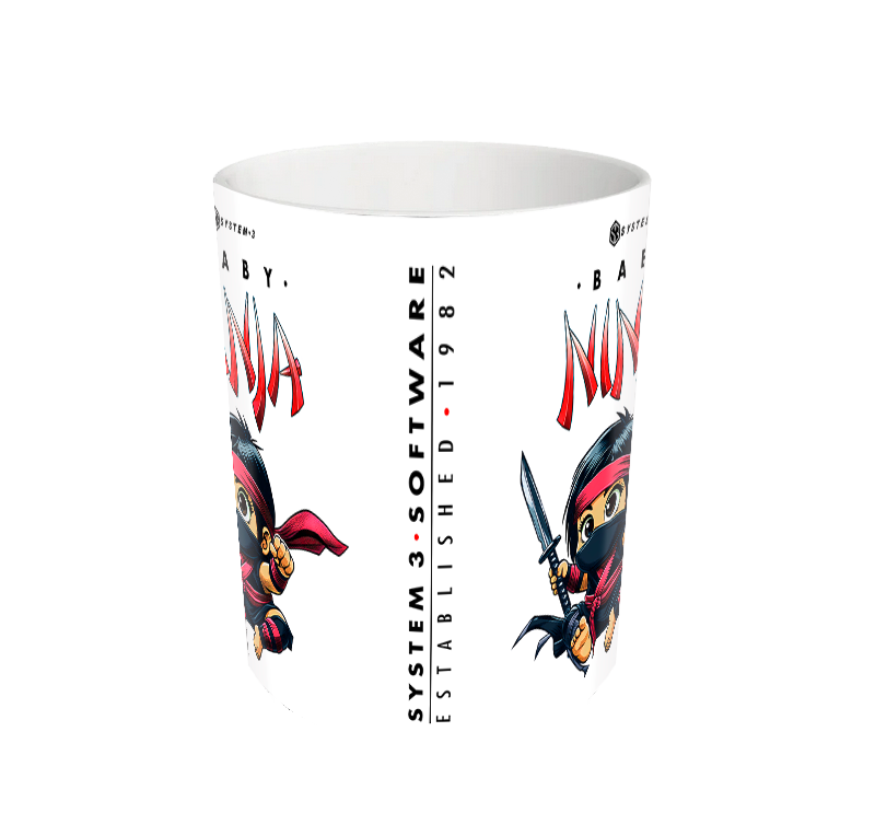 Baby Ninja Mug - Red Art