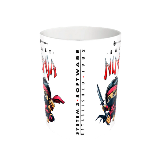 Baby Ninja Mug - Red Art