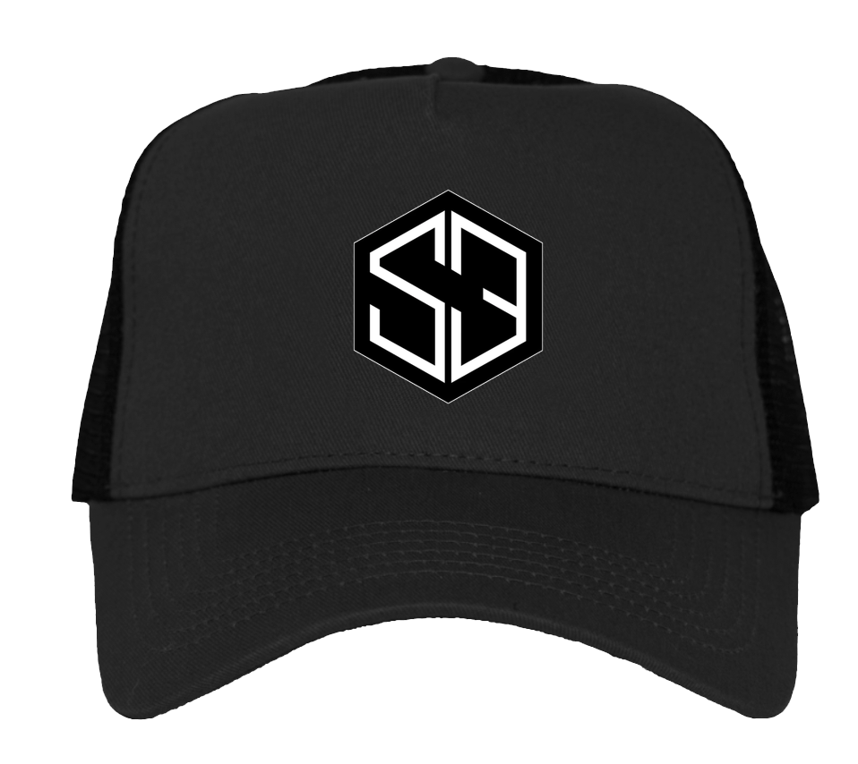 System 3 Logo 'S3' Signature Edition Trucker Cap - Stitched front S3 Logo
