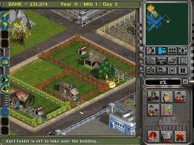 Screenshot of Constructor Classic 1997 (PC)