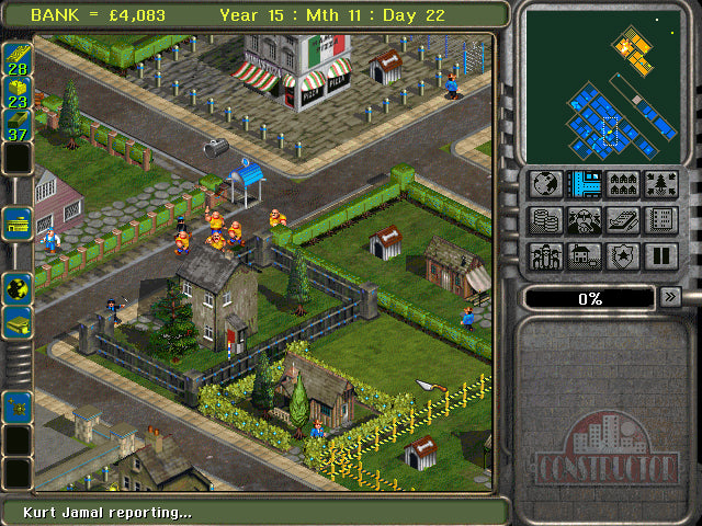 Screenshot of Constructor Classic 1997 (PC)