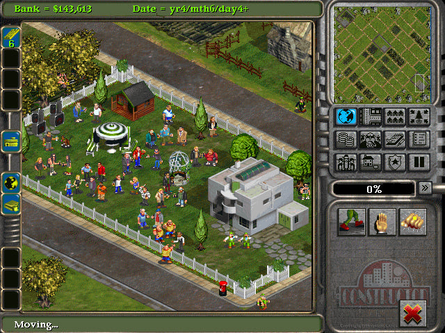 Screenshot of Constructor Classic 1997 (PC)