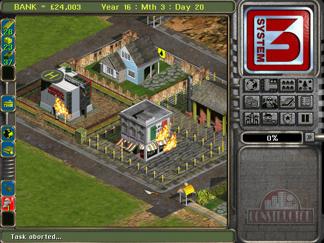 Screenshot of Constructor Classic 1997 (PC)