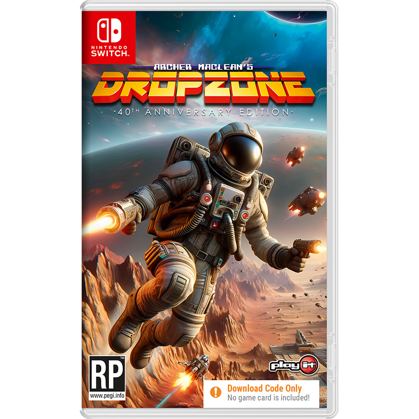DropZone: 40th Anniversary Edition - Nintendo Switch (Switch 2 Compatible)