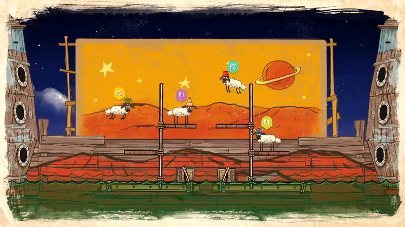 Screenshot of Home Sheep Home: Farmageddon Party Edition - Nintendo Switch (Switch 2 Compatible)