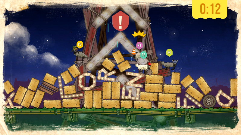 Screenshot of Home Sheep Home: Farmageddon Party Edition - Nintendo Switch (Switch 2 Compatible)