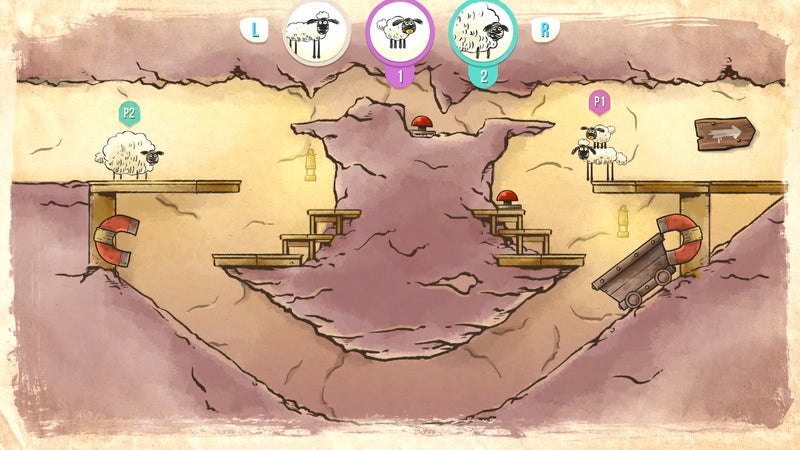 Screenshot of Home Sheep Home: Farmageddon Party Edition - Nintendo Switch (Switch 2 Compatible)