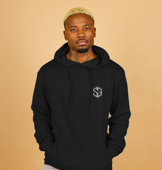 The Last Ninja Collection™ Signature Plus Hoodie - Front Stitched 'S3' logo - Print on back