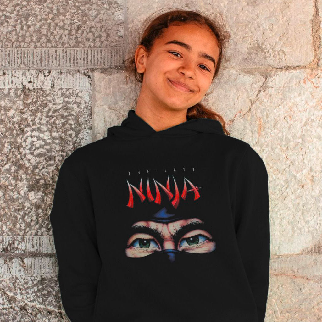 The Last Ninja™ FrontLine Edition Kids Hoodie – Jet Black