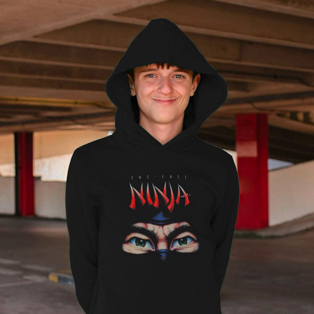 The Last Ninja™ FrontLine Edition Kids Hoodie – Jet Black
