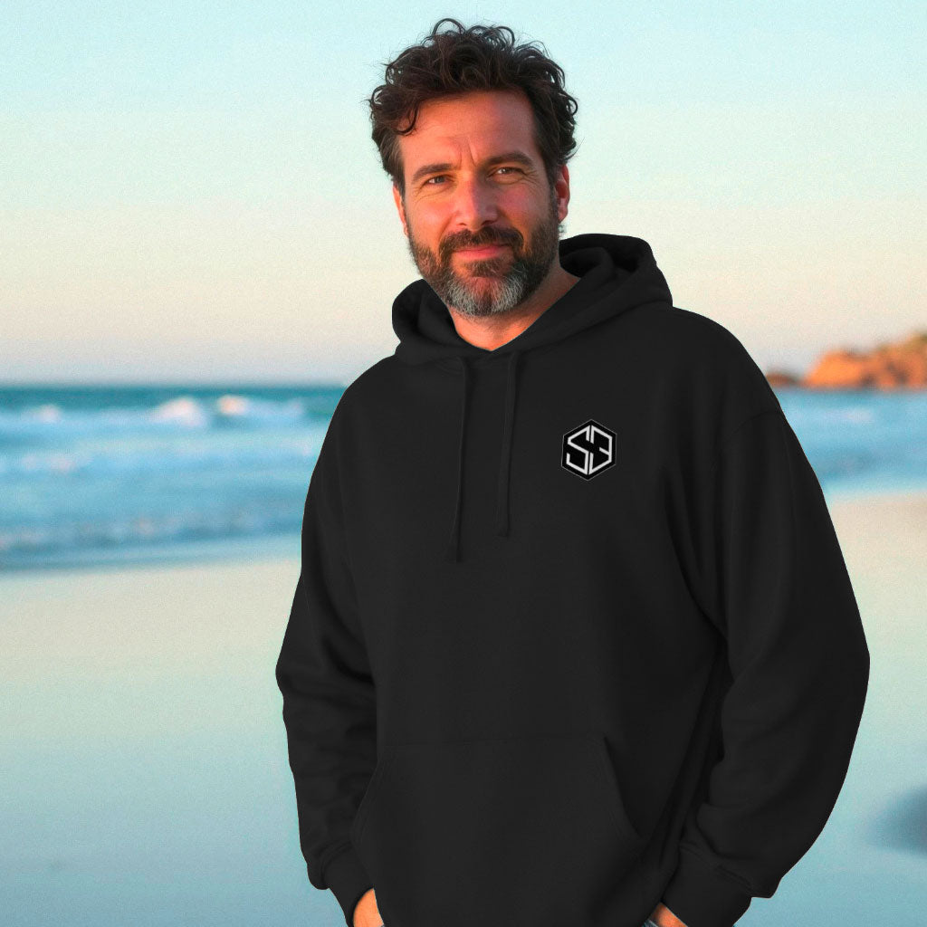 The Last Ninja Series Signature Plus Collectors Edition Hoodie - Image on the back stitched S3 logo on front