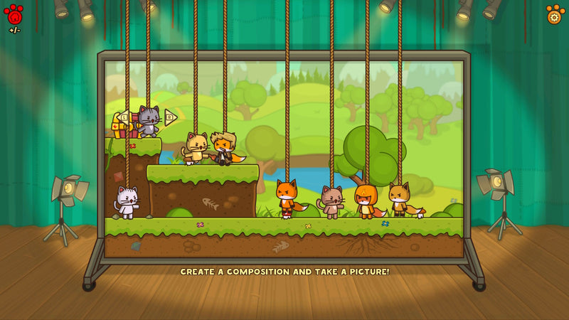 Screenshot of Strike Force Kitty - Nintendo Switch (Switch 2 Compatible)