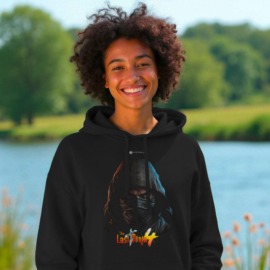 The Last Ninja 4™ FrontLine Edition Hoodie - Jet Black