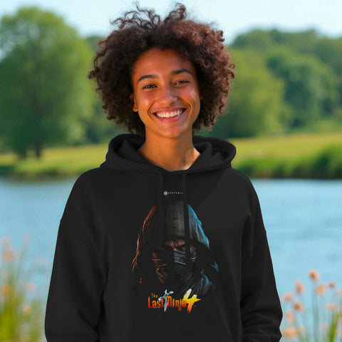 The Last Ninja 4™ FrontLine Edition Hoodie - Jet Black