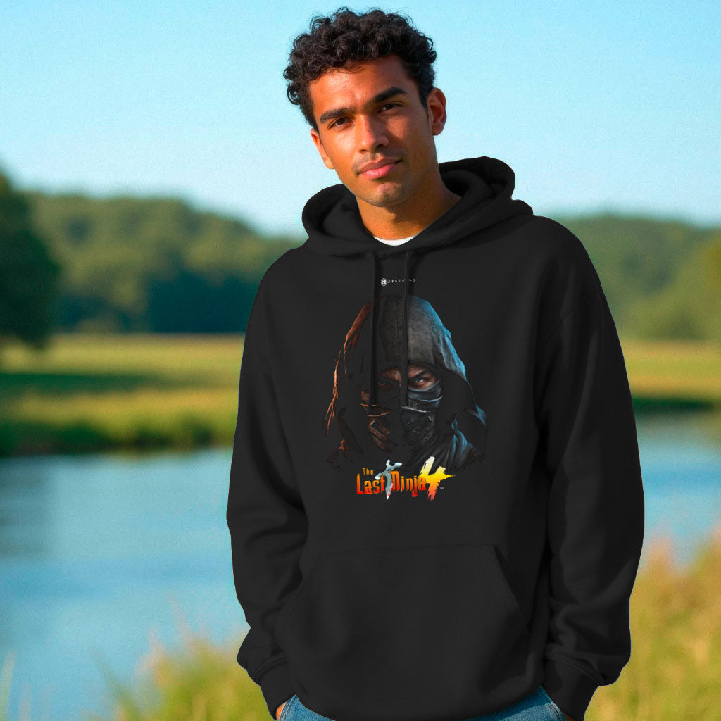 The Last Ninja 4™ FrontLine Edition Hoodie - Jet Black