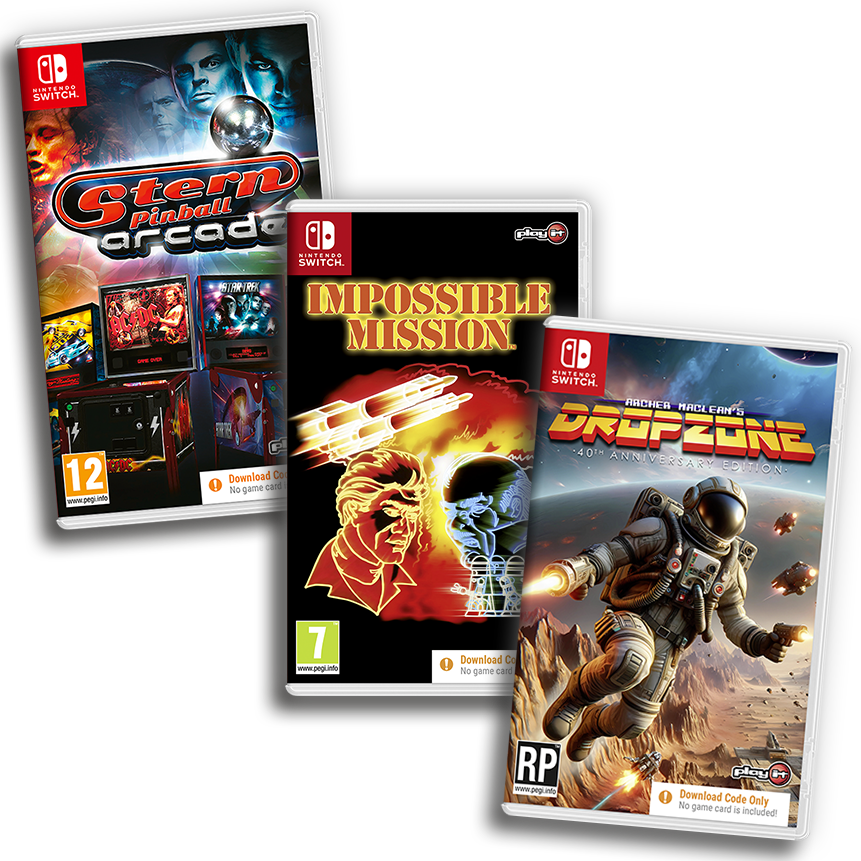Retro Legends Reborn: Nintendo Switch Triple Game Bundle with over 60% saving