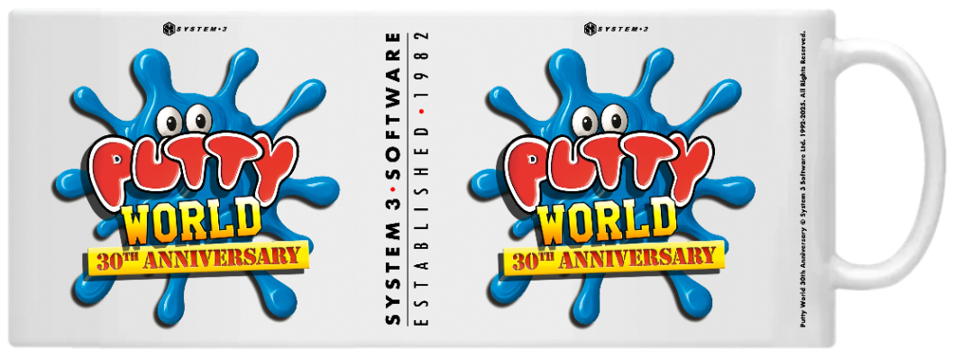Putty World Logo Mug - White