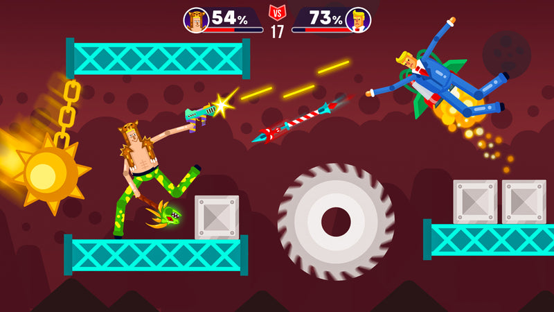 Screenshot of Ragdoll Rage: Heroes Arena - Nintendo Switch (Switch 2 Compatible)