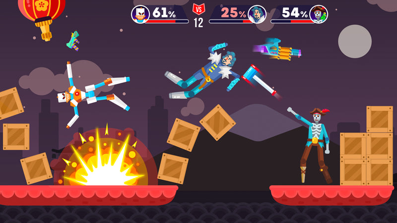 Screenshot of Ragdoll Rage: Heroes Arena - Nintendo Switch (Switch 2 Compatible)
