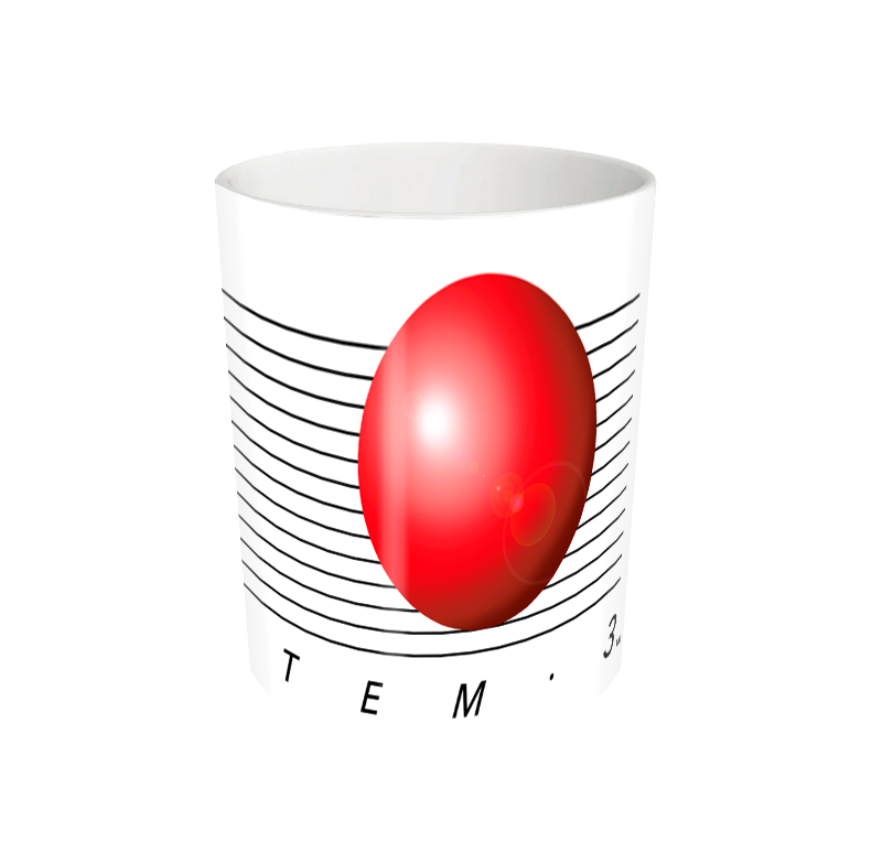 System 3 Classic 'Planets' Logo Mug