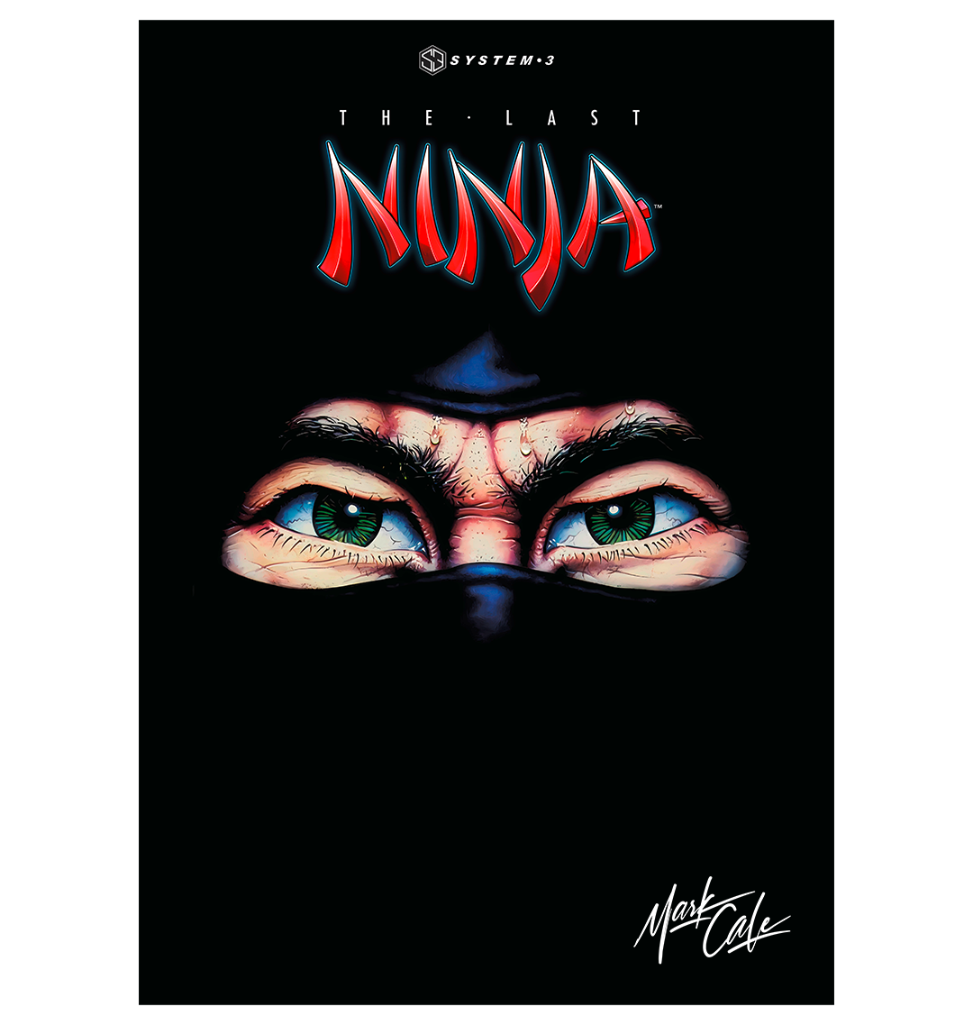 The Last Ninja A1 Limited Edition Signed Print (Numbers 401 to 451 of 500)