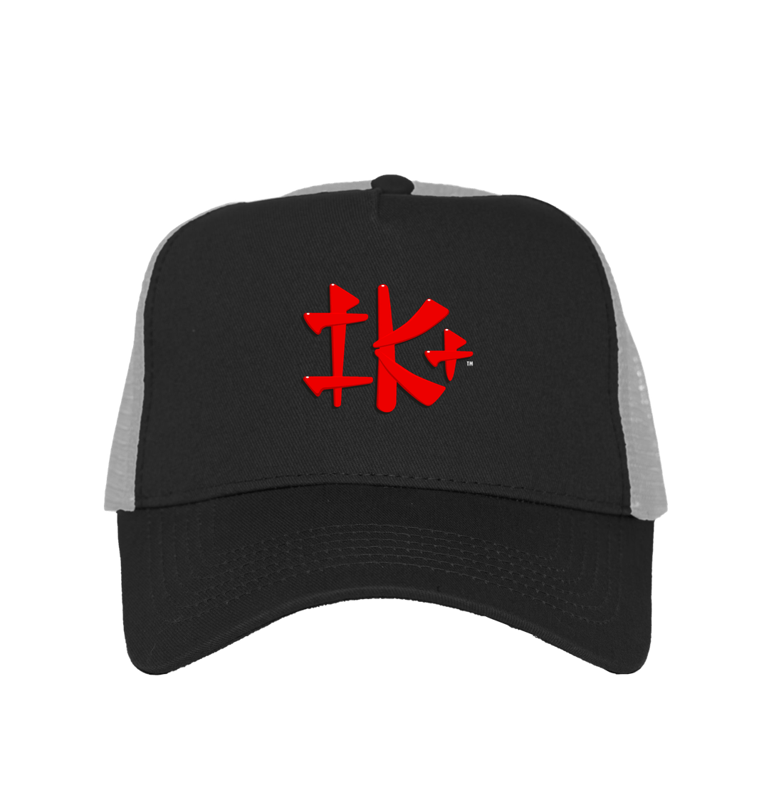 Black/Light Grey Caps