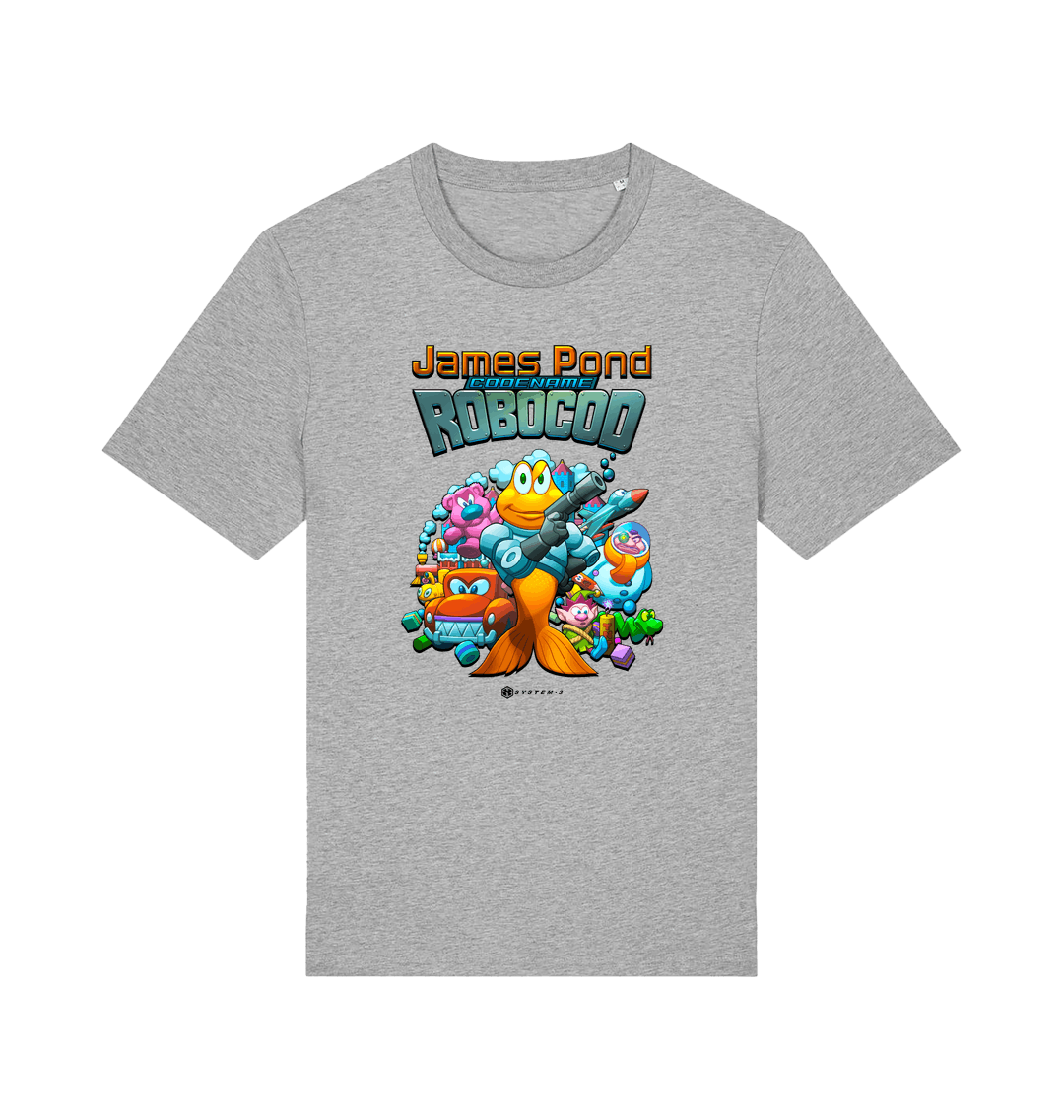 Heather Grey Printed T-shirt