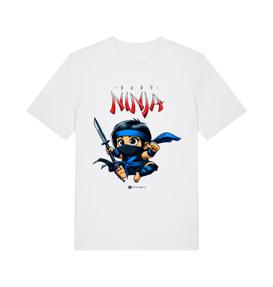 White Printed T-shirt Front