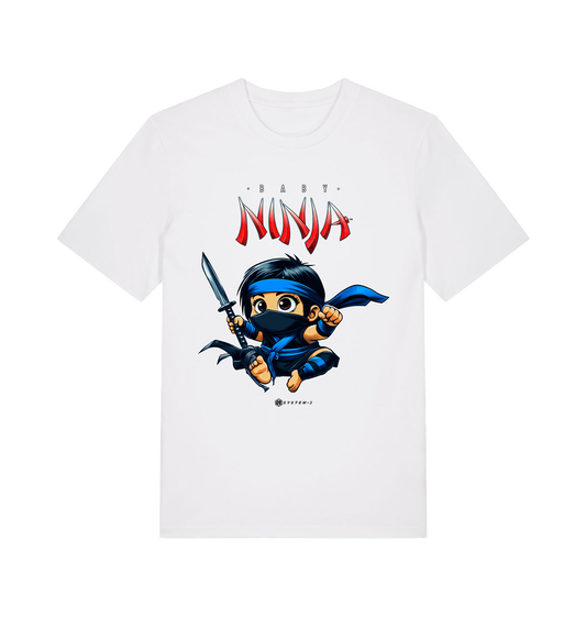 White Printed T-shirt Front