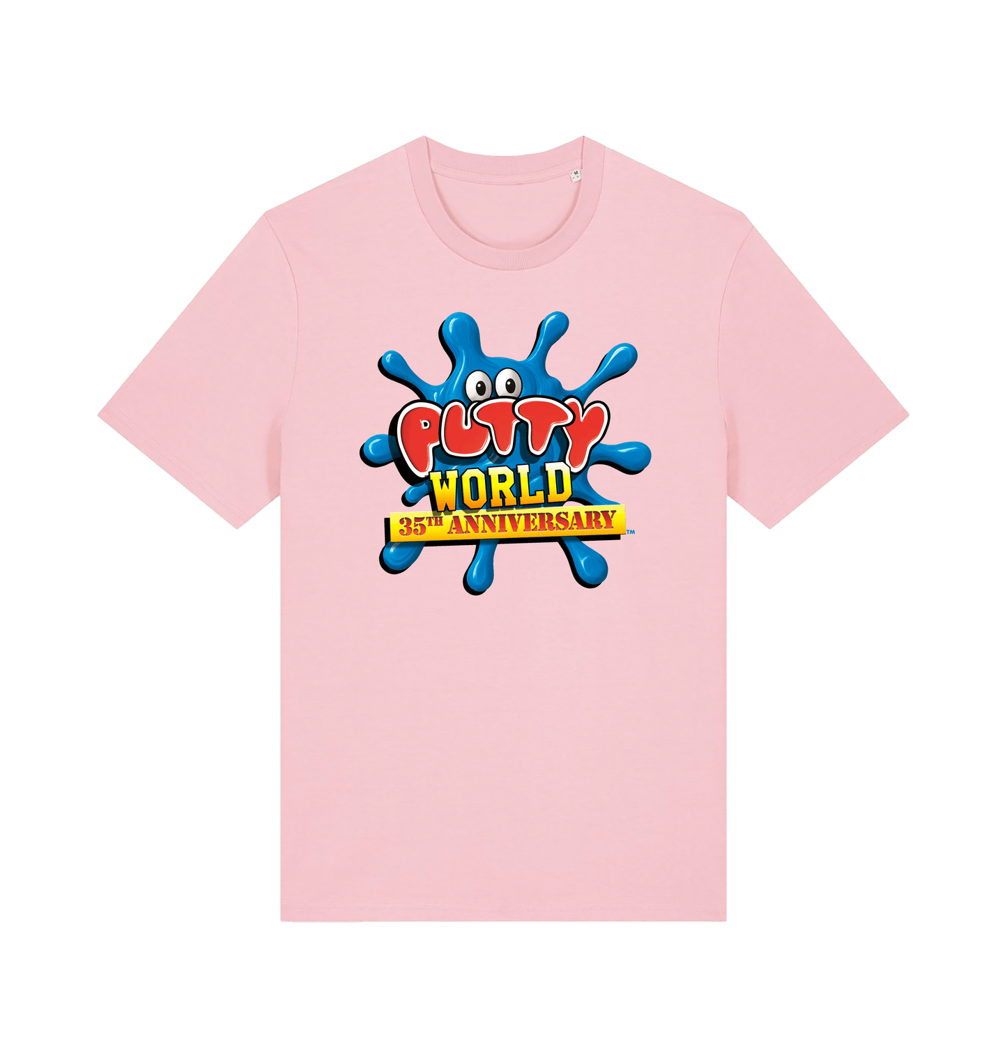 Cotton Pink Printed T-shirt Front