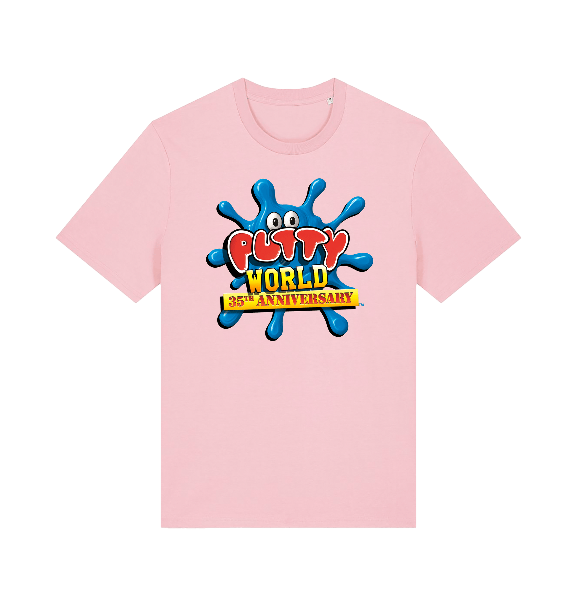 Cotton Pink Printed T-shirt Front