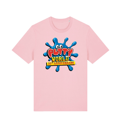 Cotton Pink Printed T-shirt Front