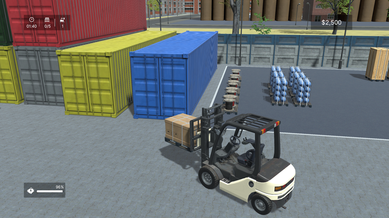 Screenshot of Best Forklift Operator - Nintendo Switch (Switch 2 Compatible)