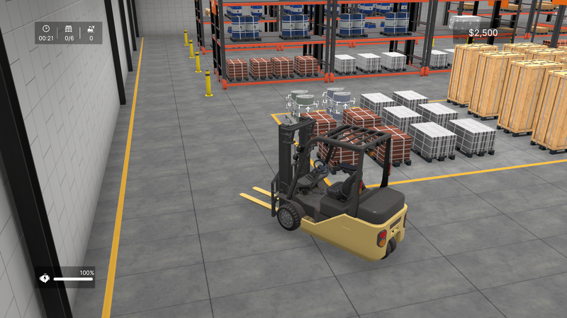 Screenshot of Best Forklift Operator - Nintendo Switch (Switch 2 Compatible)