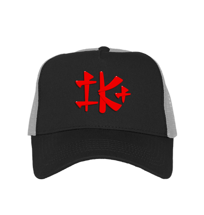 Black/Light Grey Caps Front