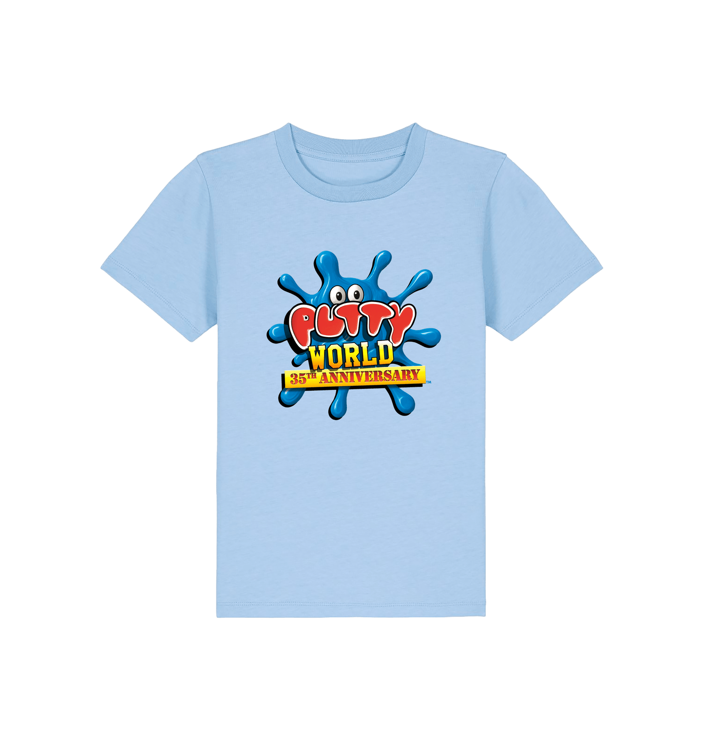 Blue Soul Printed Kids T-Shirt Front